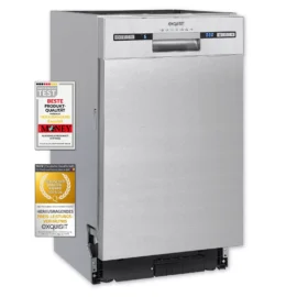 Exquisit Unterbau-Geschirrspüler EGSP9309-EF-030E inox