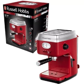 Russell Hobbs Retro Espresso Siebträgermaschine 15Bar